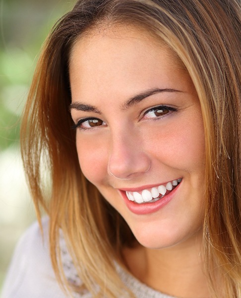 Smiling woman