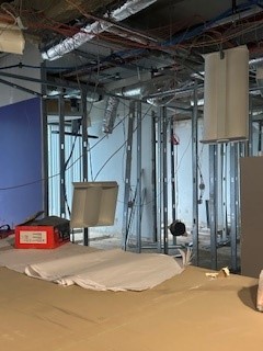 Periodontal office in process of being built