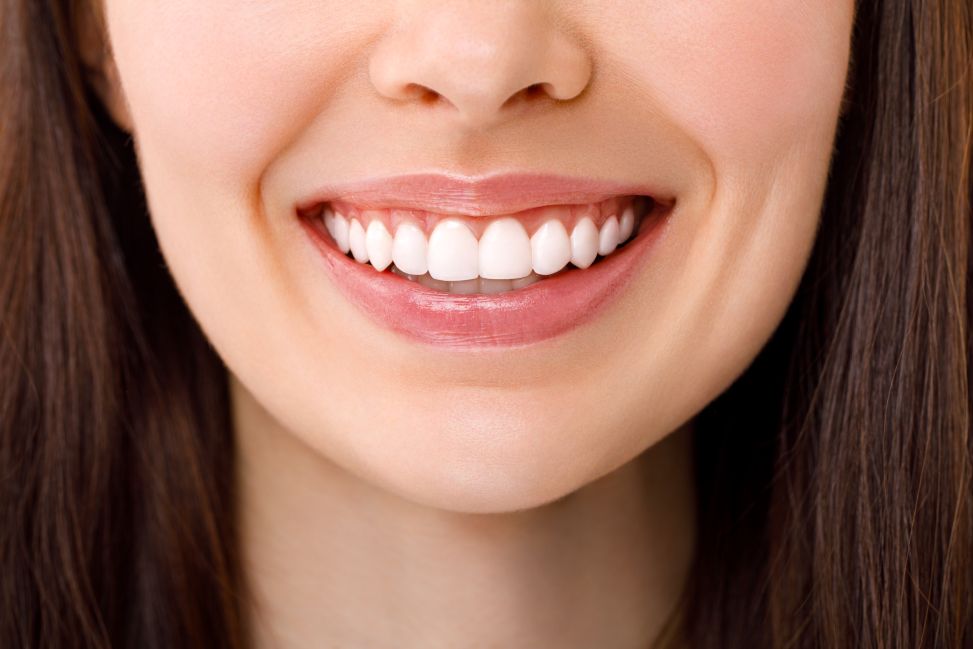 A woman with a beautiful smile